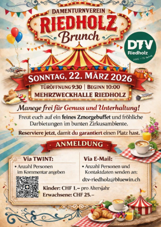 DTV Brunch am 22. März 2026